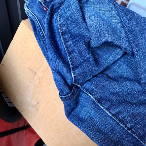 [Women W29] LEVIS Levi's 721 HIGH RISE SKINNY Jeans Blue Stretch Denim - Picture 9 of 9